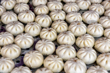 Chinese delicious snacks on the market