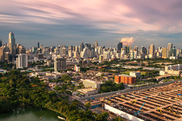 skyscraper bangkok city