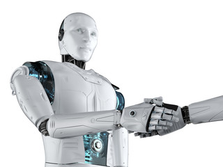 Robot hand shake