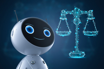 Cyber law concept