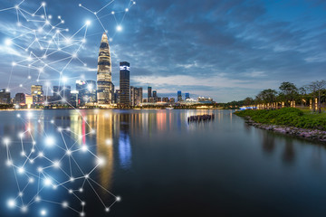 Shenzhen rapid development in the city and big date