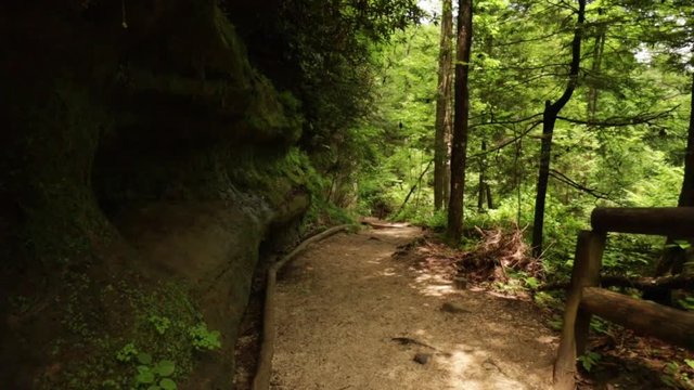 Nature Hike at Natural Bridge State Park, Kentucky