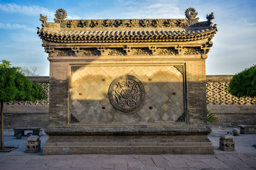 The Wangs Courtyard, Shanxi, China. The famous historical site is in Lingshi County, Jinzhong City,...