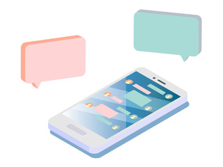 smartphone chat app