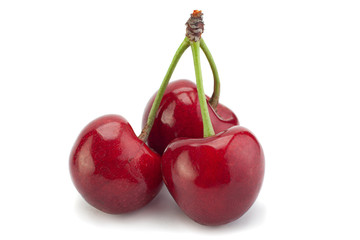 Cherry fruit closeup