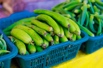 indian vegetables market