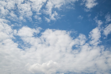 Blue sky and clouds