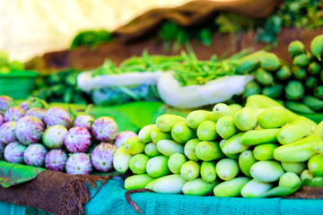 indian vegetables market