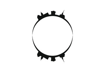 Swiss city skyline of Zug