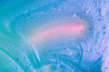 Abstract textured neon gradient pink and blue background