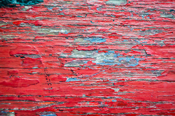 Abstract paint color-peel wood texture