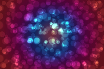 Colorful abstract bokeh