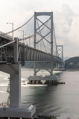 淡路島と四国を結ぶ吊り橋