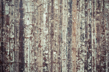 Obraz premium Old wooden fence