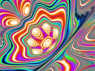 Background image. Portrait of geometric abstraction on the projective plane.