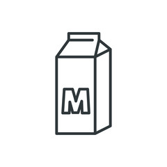 milk vector icon