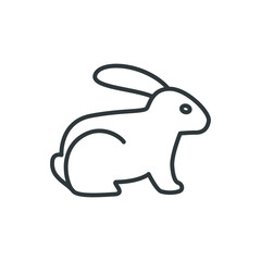 rabbit vector icon