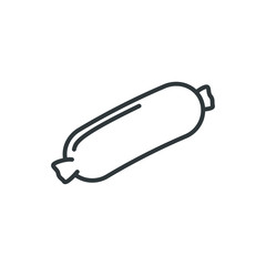 sausage vector icon
