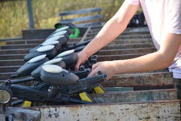 Paintball Outdoor Activity