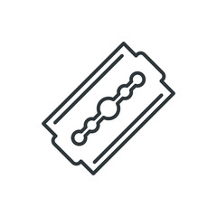 razor blade vector icon