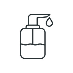 liquid soap vector icon