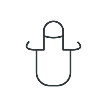 recommend clip art: apron vector icon