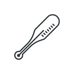 thermometer vector icon