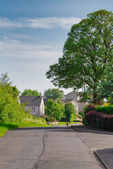 Brisbane Glen Road  Situated Above the Town of Largs in Scotland