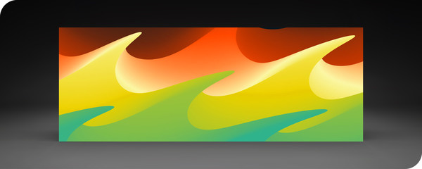 Obraz premium Abstract background with dynamic effect. Modern pattern. Vector illustration for design.
