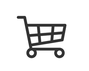 Fototapeta na wymiar shopping cart icon vector