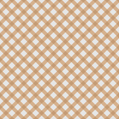 Gingham pattern. Texture of rhombuses / squares for - blanket, tablecloths, clothing, shirts, dresses, paper, bedding, blankets, blankets and other textiles. Vector illustration