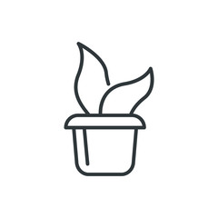 seedling vector icon