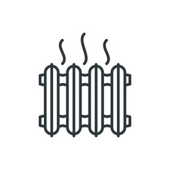 radiator vector icon