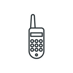 office phone vector icon