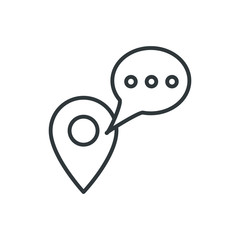 mobile tracking vector icon