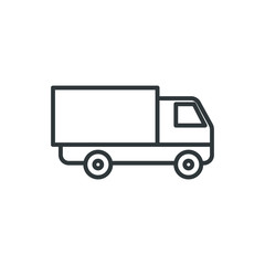 car delivery vector icon