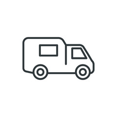 car delivery vector icon
