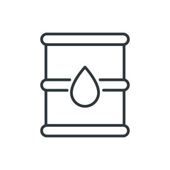 oil barrel vector icon