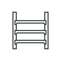 rack vector icon