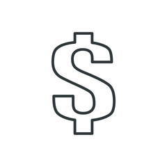 dollar vector icon