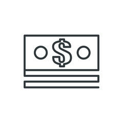 dollar vector icon