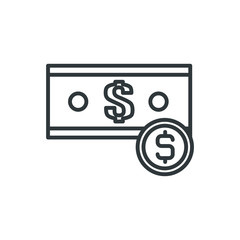 cash vector icon