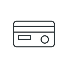 credit card vector icon