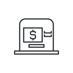atm vector icon