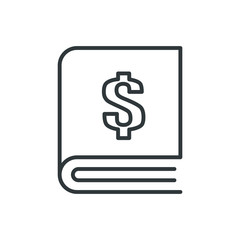 annual report vector icon