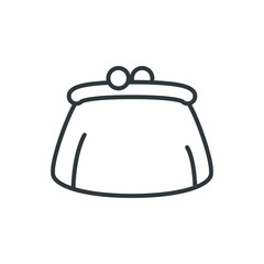 purse vector icon