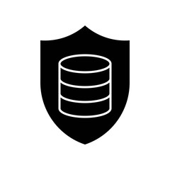 GDPR General Data Protection Regulation icon, solid style