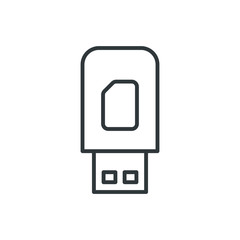 usb modem vector icon