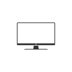 Computer Monitor Icon Vector