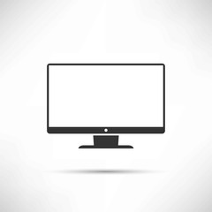 Computer Monitor Icon Vector
